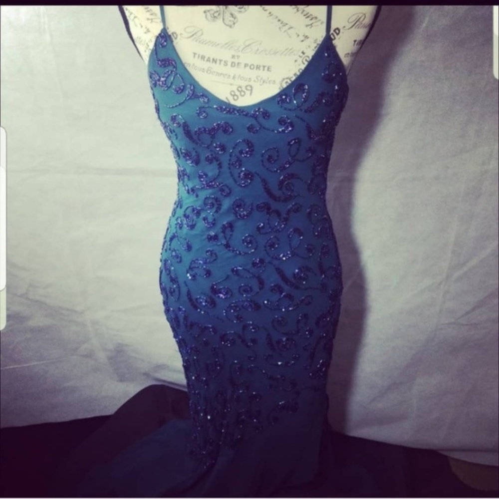 Beaded and Sequined dress size 2
